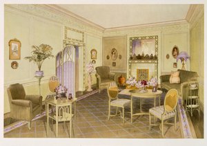 Zielony salon